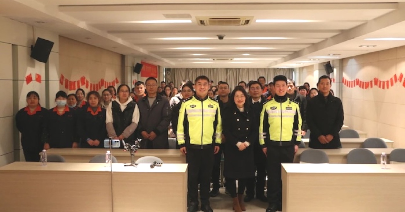 關(guān)愛生命，文明出行 | 中安科子公司明景進(jìn)行防御性駕駛和企業(yè)內(nèi)部交通安全宣講活動(dòng)